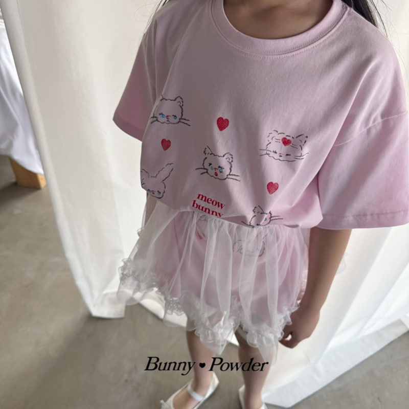 Bunny Powder - Korean Children Fashion - #magicofchildhood - Miu bunny Tee - 7