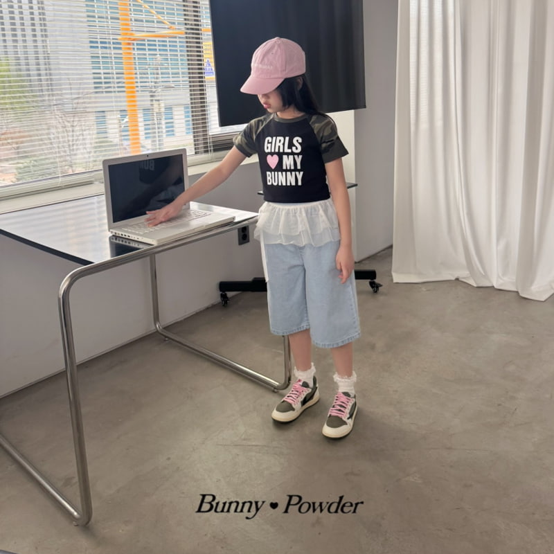 Bunny Powder - Korean Children Fashion - #minifashionista - Girls Bunny Tee