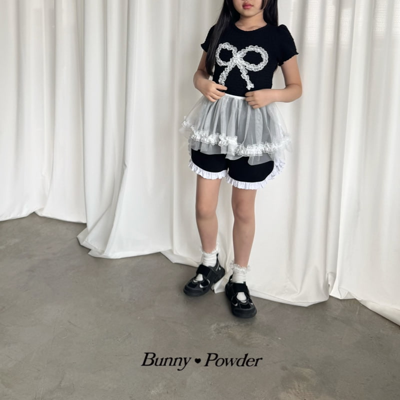 Bunny Powder - Korean Children Fashion - #minifashionista - Elas Tee - 3