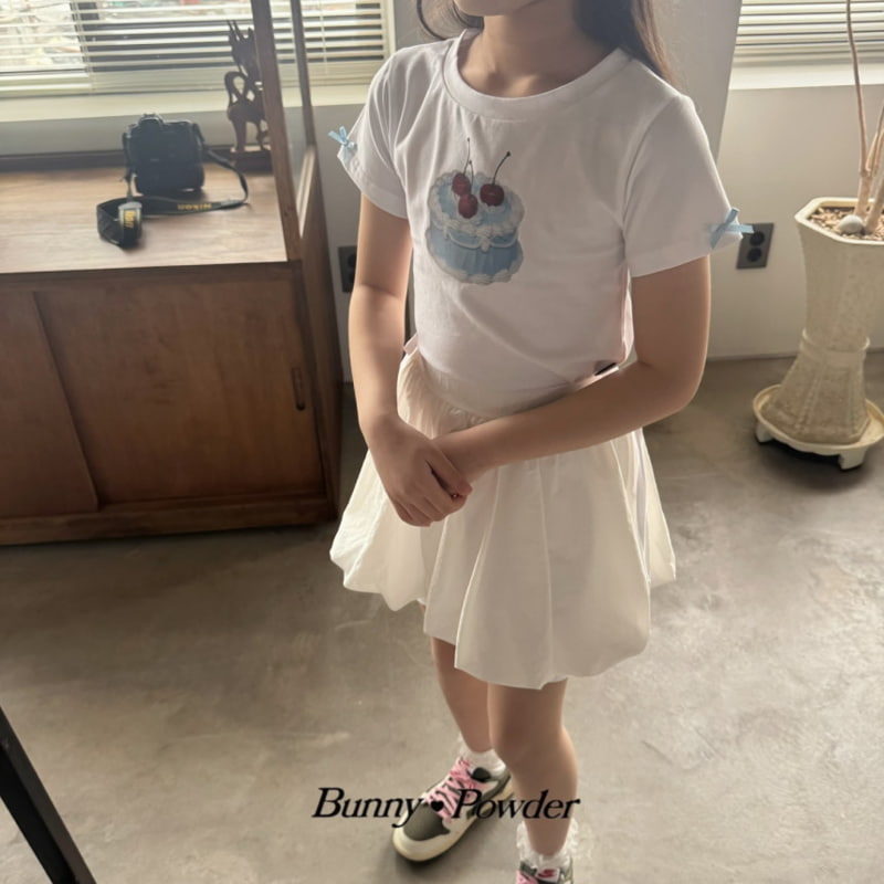 Bunny Powder - Korean Children Fashion - #prettylittlegirls - Cake Tee