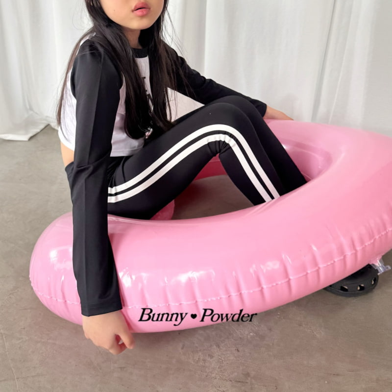 Bunny Powder - Korean Children Fashion - #prettylittlegirls - Water Track Rash Guard Pants