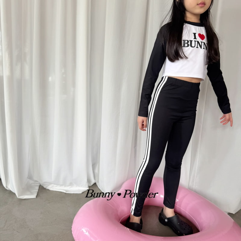 Bunny Powder - Korean Children Fashion - #stylishchildhood - I Love Rash Guard Tee - 7