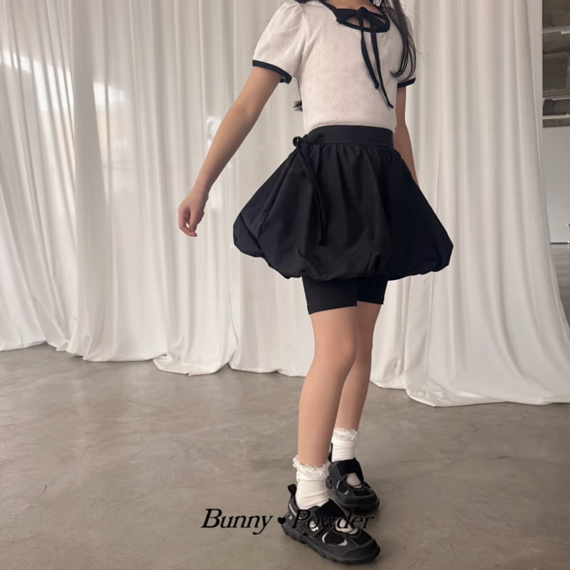 Bunny Powder - Korean Children Fashion - #stylishchildhood - Ian Skirt Leggings - 3