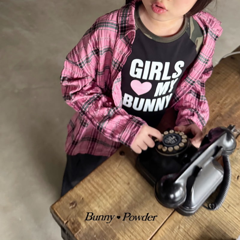 Bunny Powder - Korean Children Fashion - #stylishchildhood - Girls Bunny Tee - 5
