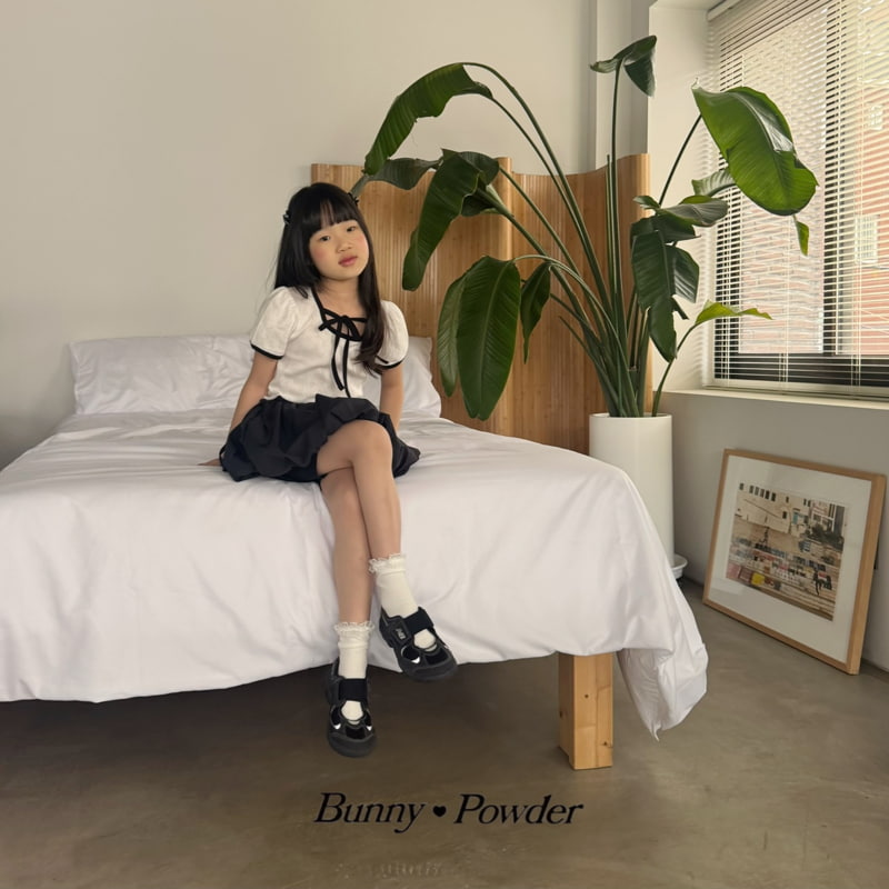 Bunny Powder - Korean Children Fashion - #stylishchildhood - Poyong Tee - 2