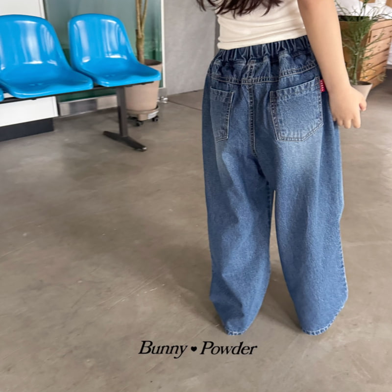 Bunny Powder - Korean Children Fashion - #todddlerfashion - Giselle Denim Pants - 7
