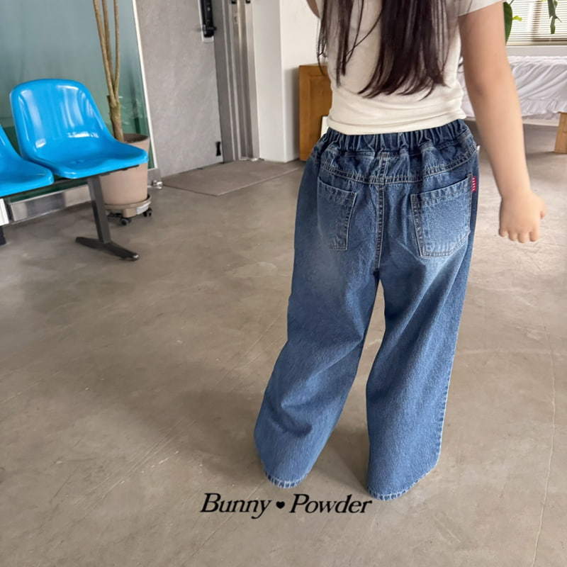 Bunny Powder - Korean Children Fashion - #toddlerclothing - Giselle Denim Pants - 8