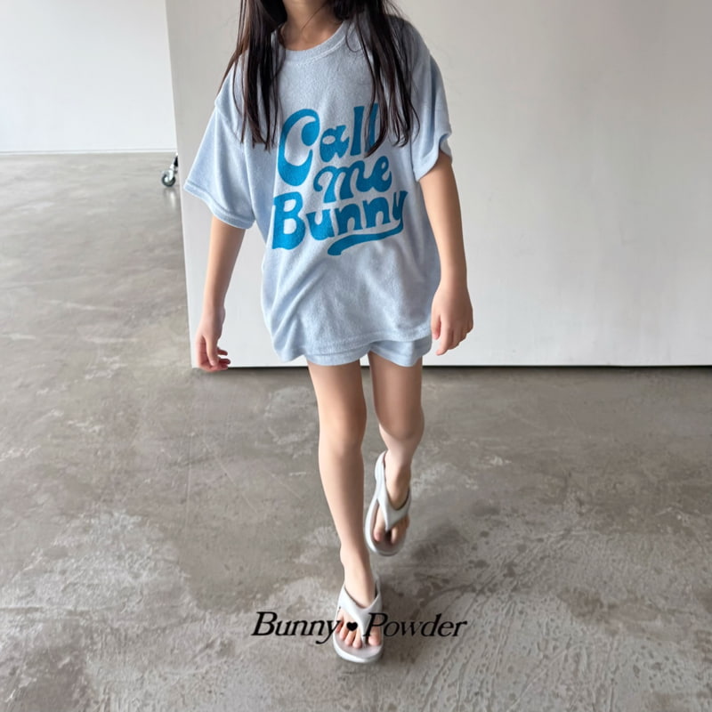 Bunny Powder - Korean Children Fashion - #toddlerclothing - Call Me Terry Set - 7