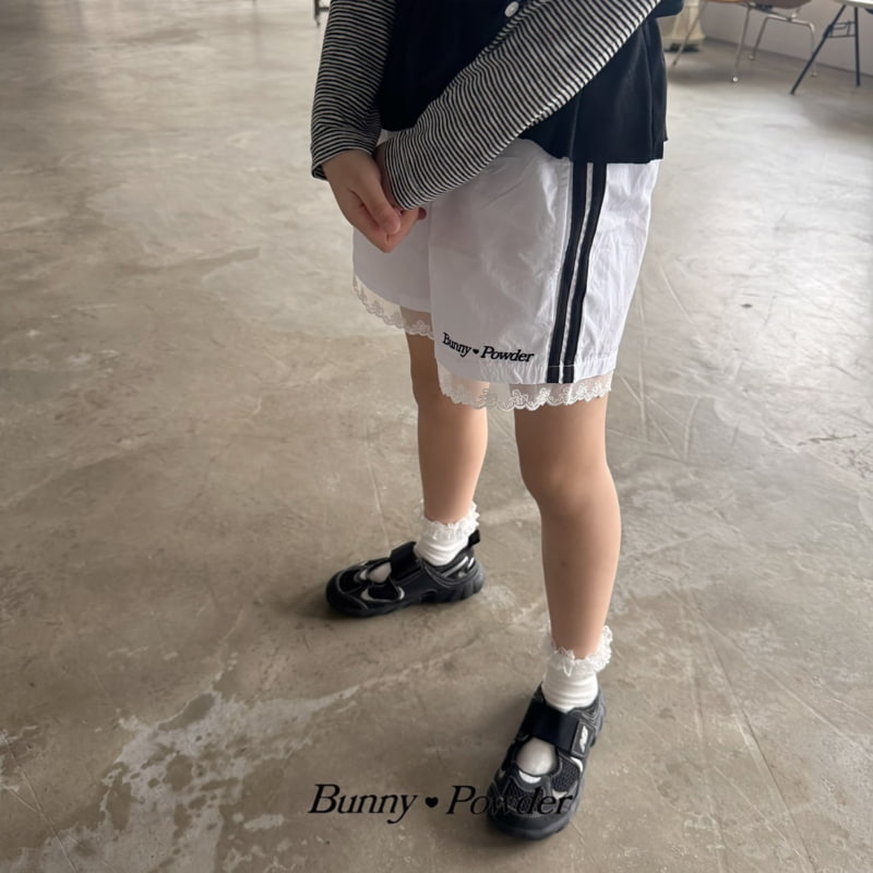 Bunny Powder - Korean Children Fashion - #toddlerclothing - Ribbon Track Pants - 3
