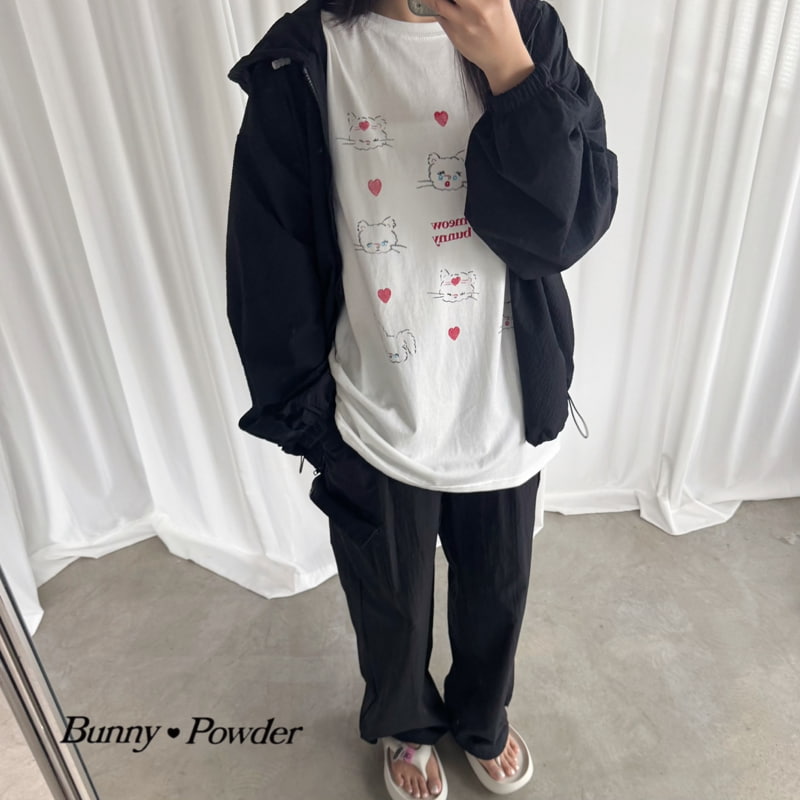 Bunny Powder - Korean Women Fashion - #momslook - Adult Blue Night Jacket - 11