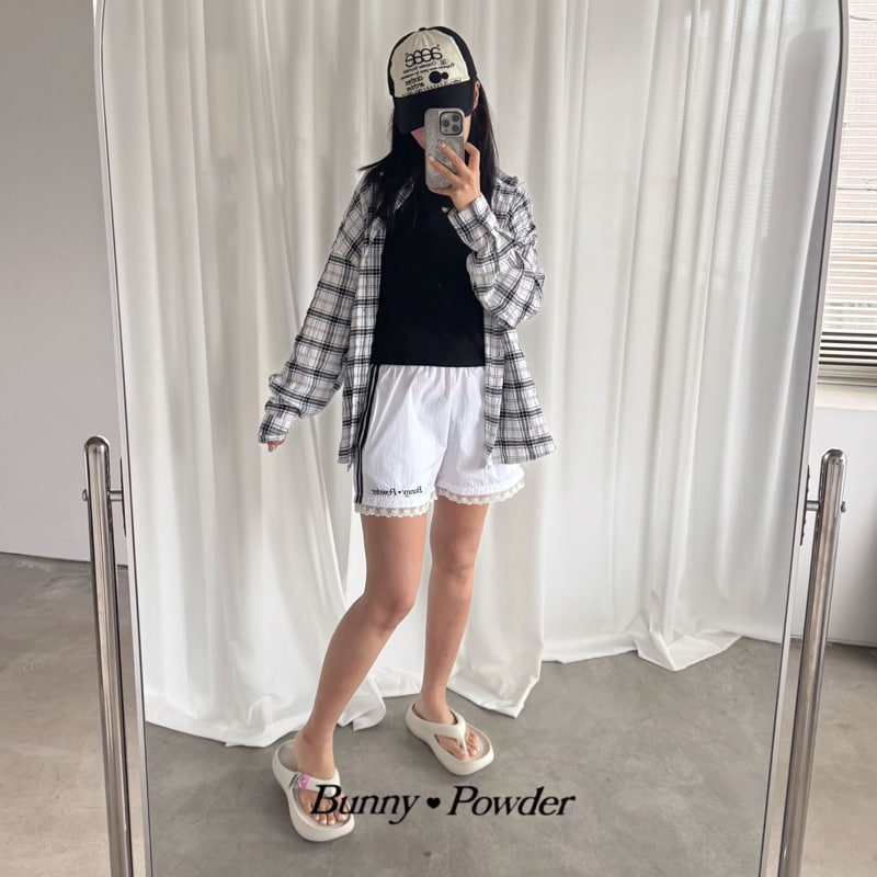 Bunny Powder - Korean Women Fashion - #momslook - Adult Heart Punching Tee - 6