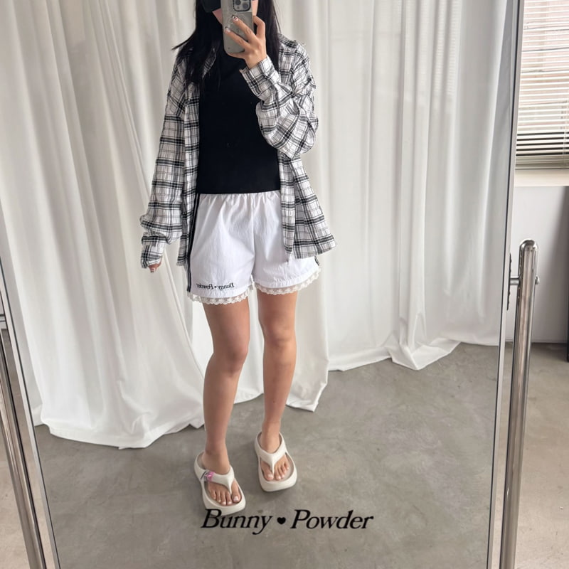 Bunny Powder - Korean Women Fashion - #momslook - Adult Ribbon Track Pants - 10