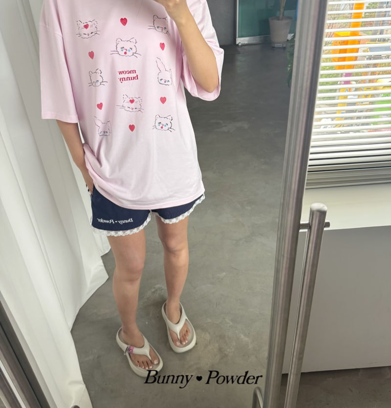 Bunny Powder - Korean Women Fashion - #momslook - Adult Ribbon Track Pants - 2