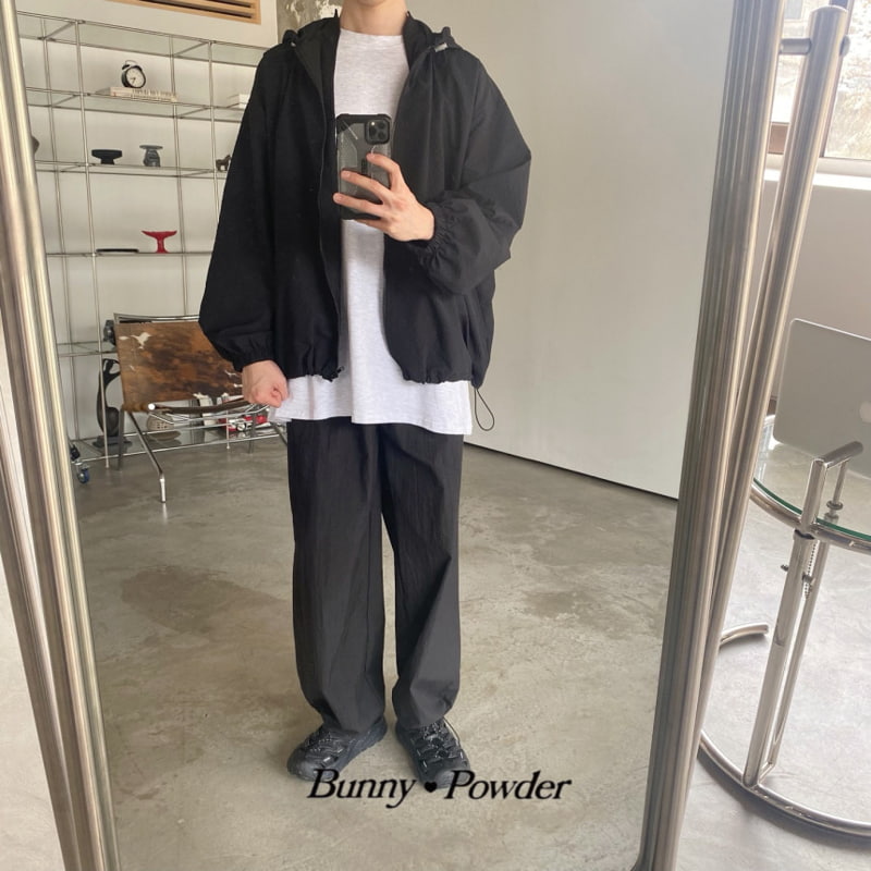 Bunny Powder - Korean Women Fashion - #romanticstyle - Adult Blue Night Jacket