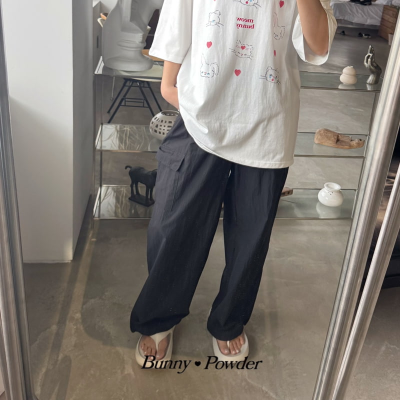 Bunny Powder - Korean Women Fashion - #thelittlethings - Adult Hearts Cargo Pants - 10