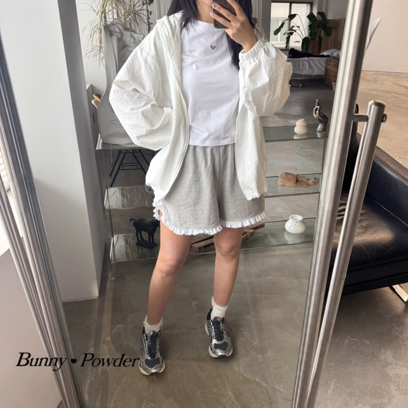 Bunny Powder - Korean Women Fashion - #thatsdarling - Adult Blue Night Jacket - 4