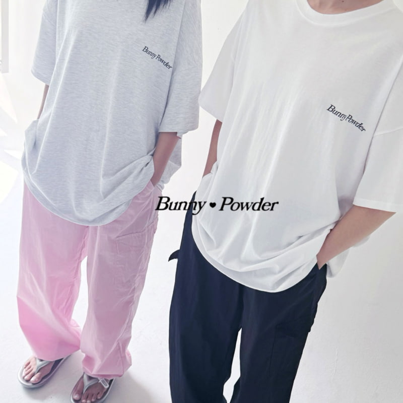 Bunny Powder - Korean Women Fashion - #womensfashion - Adult Bunny Short Sleeve Tee