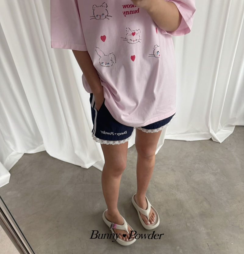 Bunny Powder - Korean Women Fashion - #womensfashion - Adult Ribbon Track Pants - 3