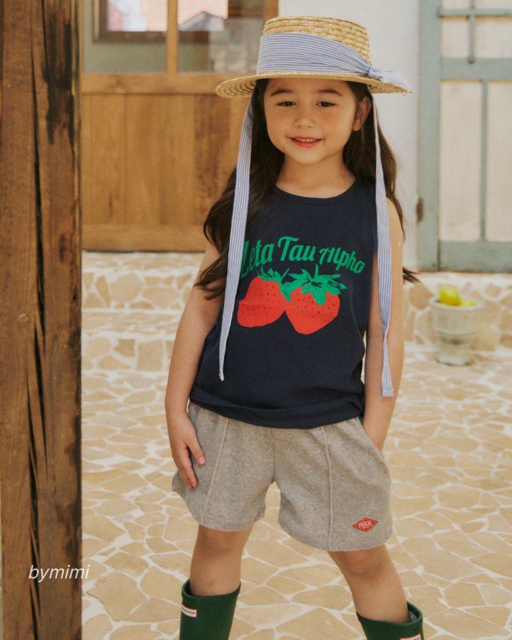 Bymimi - Korean Children Fashion - #Kfashion4kids - String Straw Hat - 3