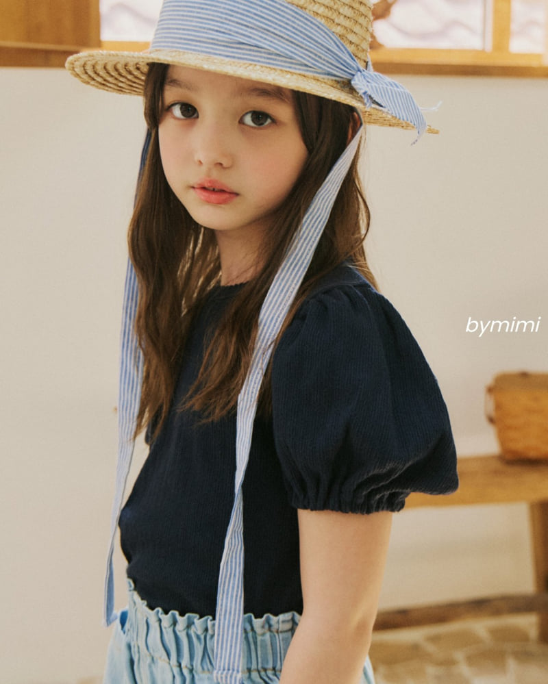Bymimi - Korean Children Fashion - #Kfashion4kids - Picot Puff Tee - 10