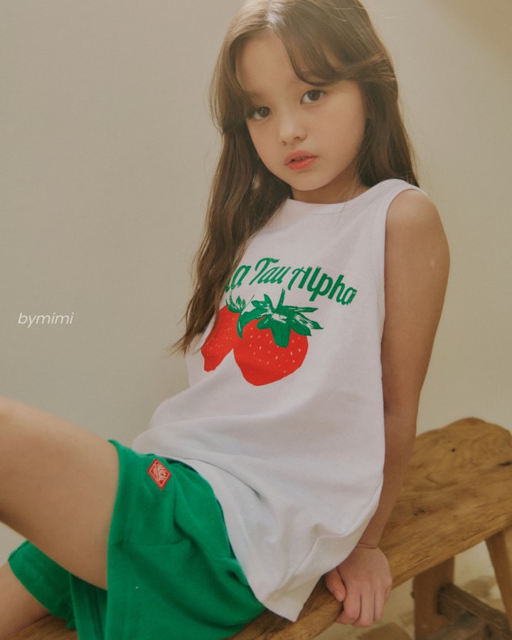 Bymimi - Korean Children Fashion - #Kfashion4kids - Label Terry Pants - 9