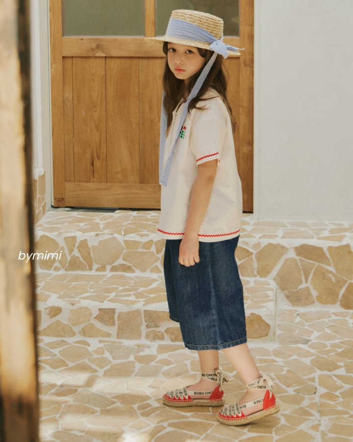 Bymimi - Korean Children Fashion - #Kfashion4kids - Merci Shirt White - 3