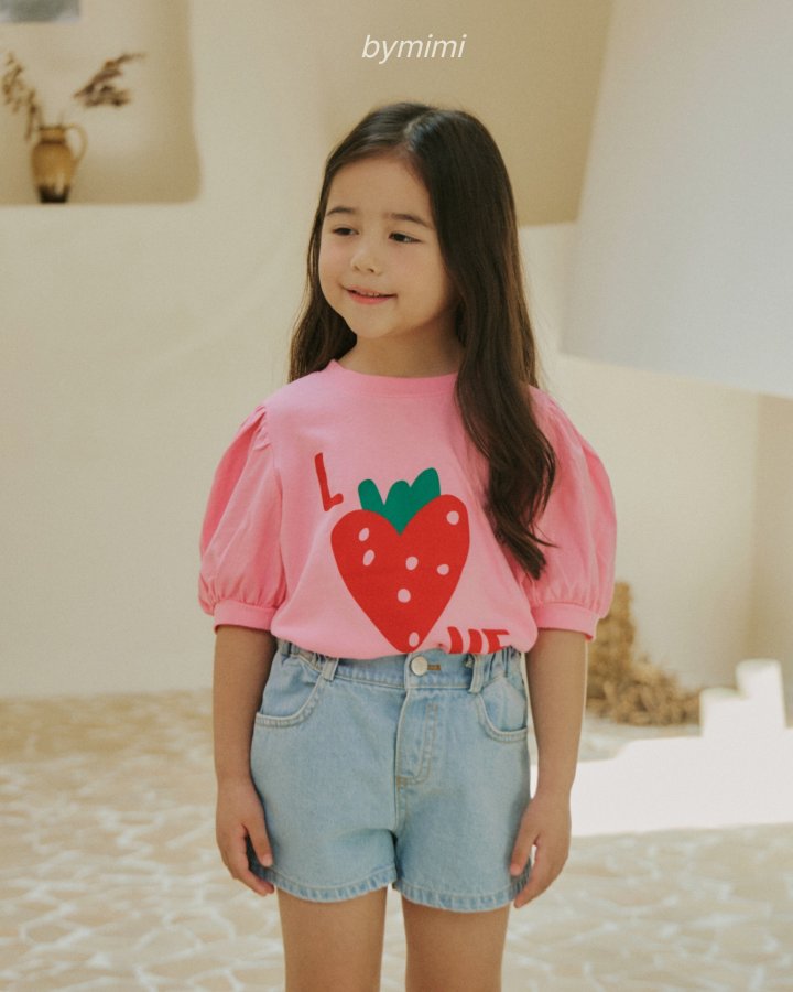 Bymimi - Korean Children Fashion - #childofig - Love Tee - 12