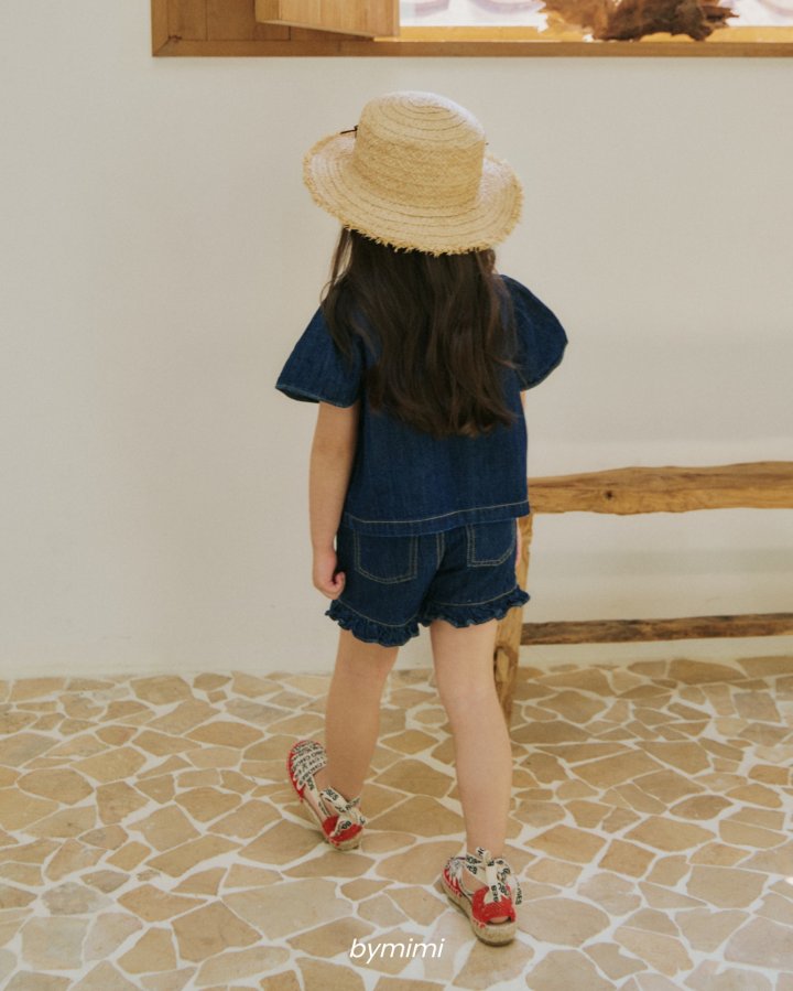 Bymimi - Korean Children Fashion - #childofig - Latte Linen Blouse - 10