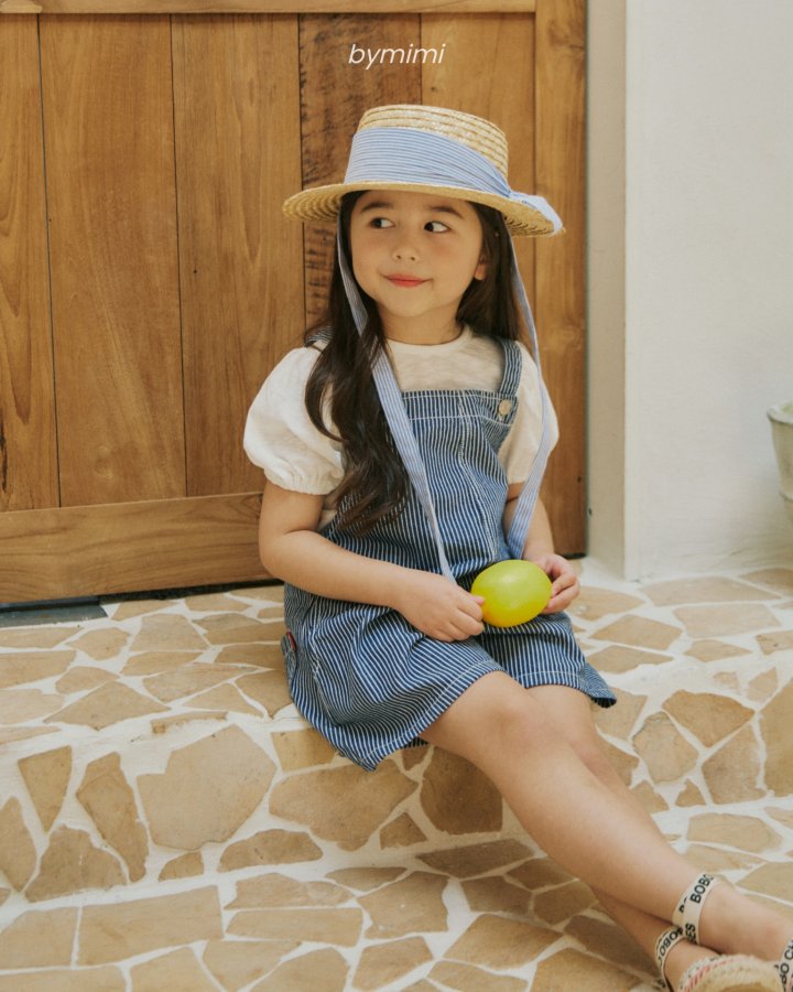 Bymimi - Korean Children Fashion - #childrensboutique - String Straw Hat - 12