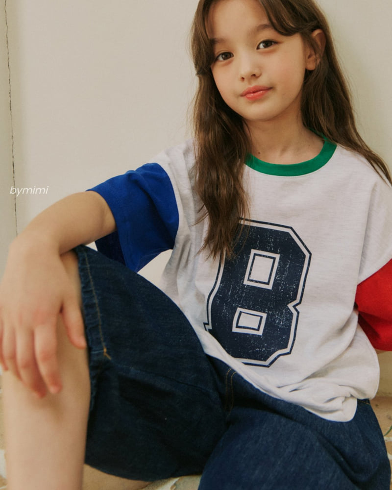Bymimi - Korean Children Fashion - #childrensboutique - B Print Tee - 9