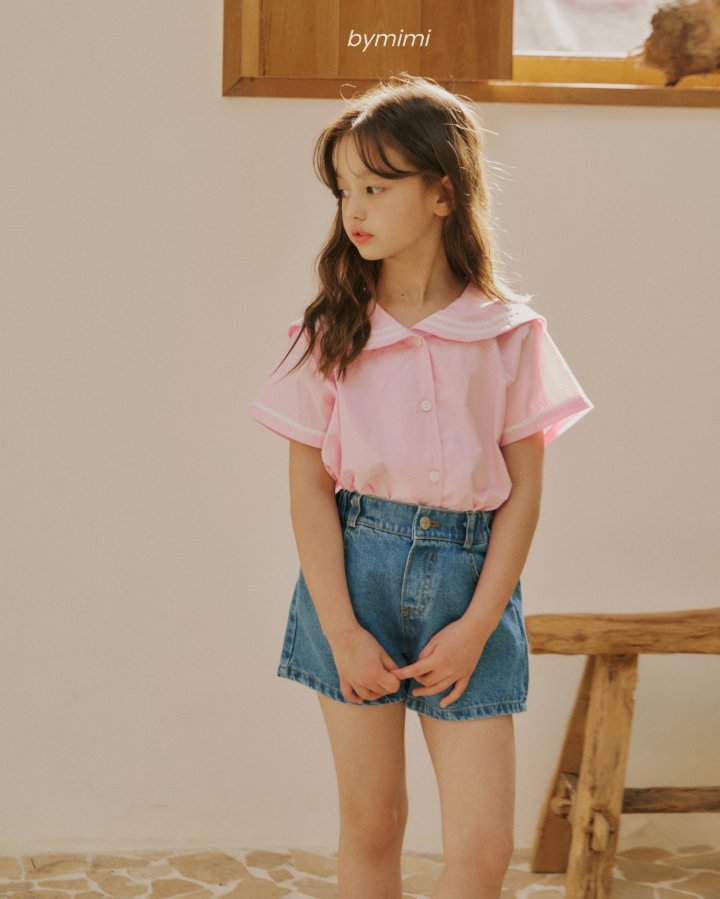 Bymimi - Korean Children Fashion - #childrensboutique - Collar Blouse - 7