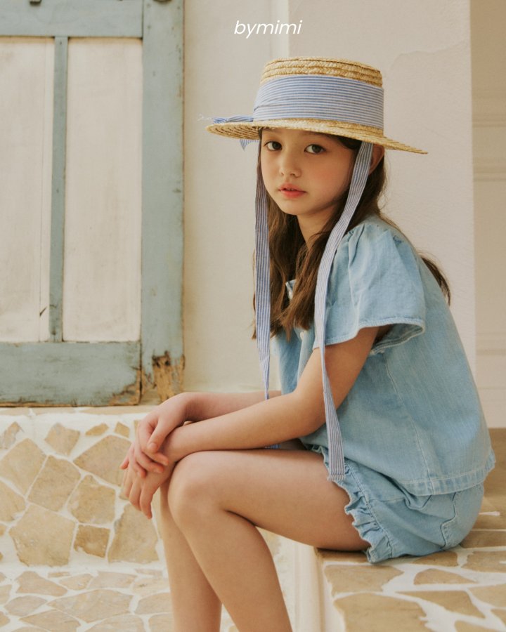 Bymimi - Korean Children Fashion - #childrensboutique - Latte Linen Blouse - 11