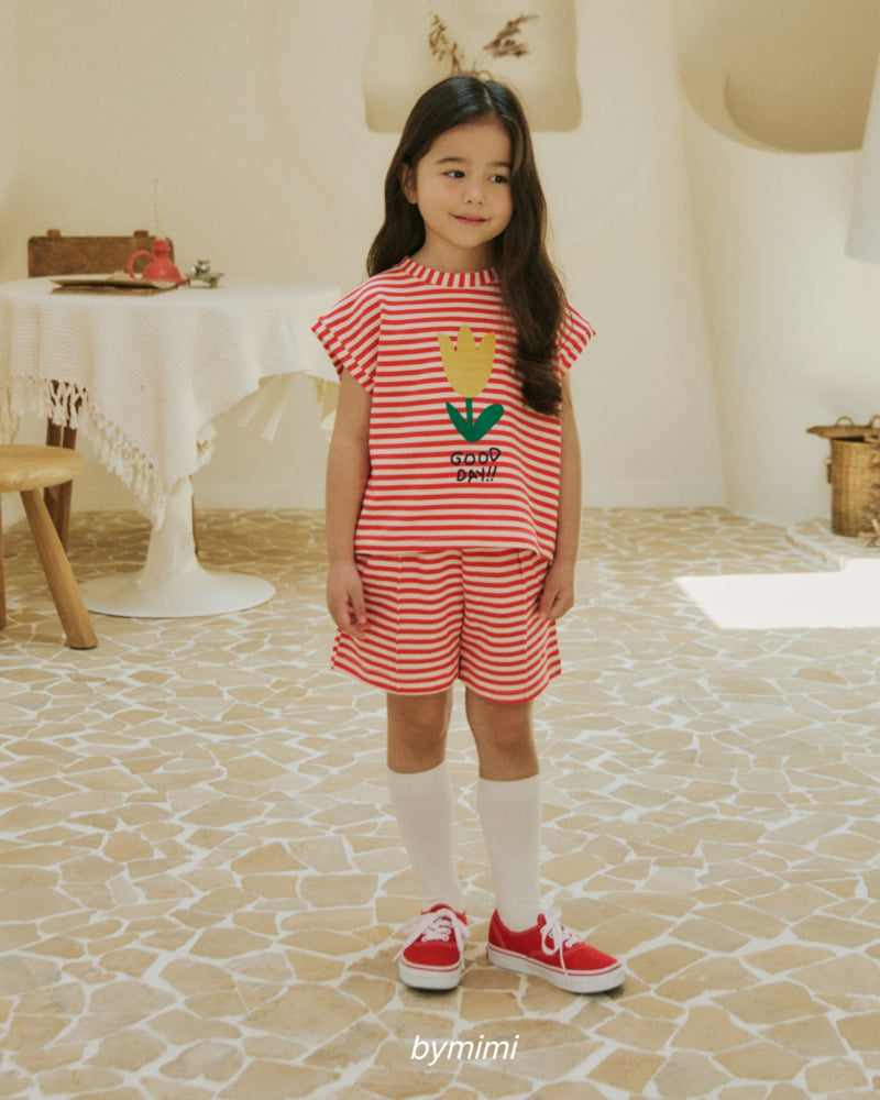 Bymimi - Korean Children Fashion - #childrensboutique - Bebe Tulip Tee - 10