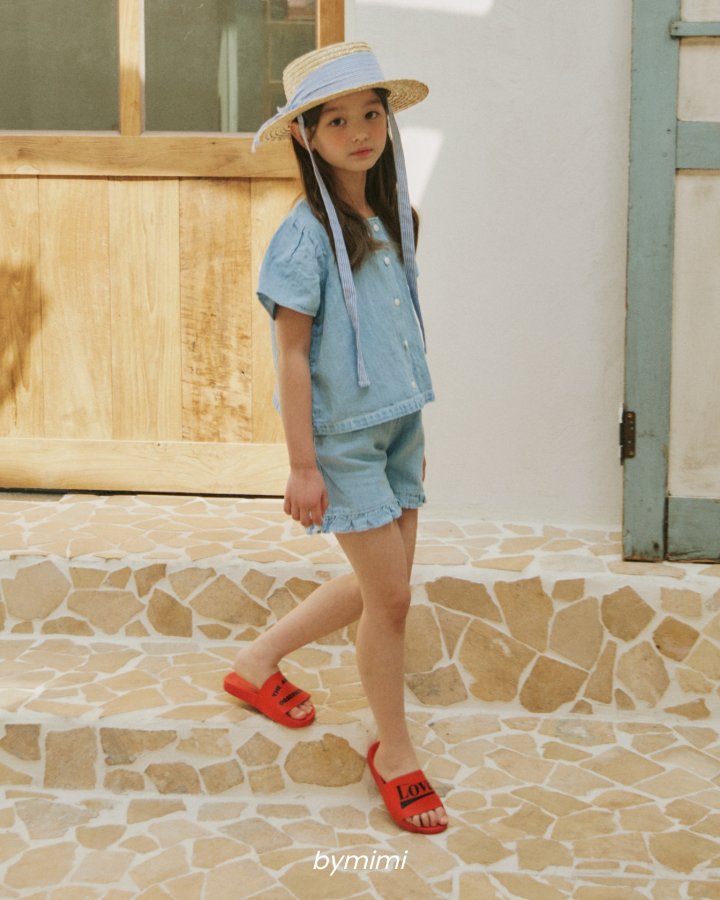 Bymimi - Korean Children Fashion - #designkidswear - Latte Linen Pants - 7