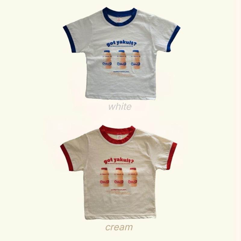 Bymimi - Korean Children Fashion - #designkidswear - Yakult Tee