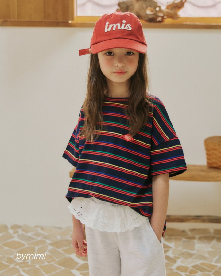 Bymimi - Korean Children Fashion - #discoveringself - Pascal Tee Stripe - 8