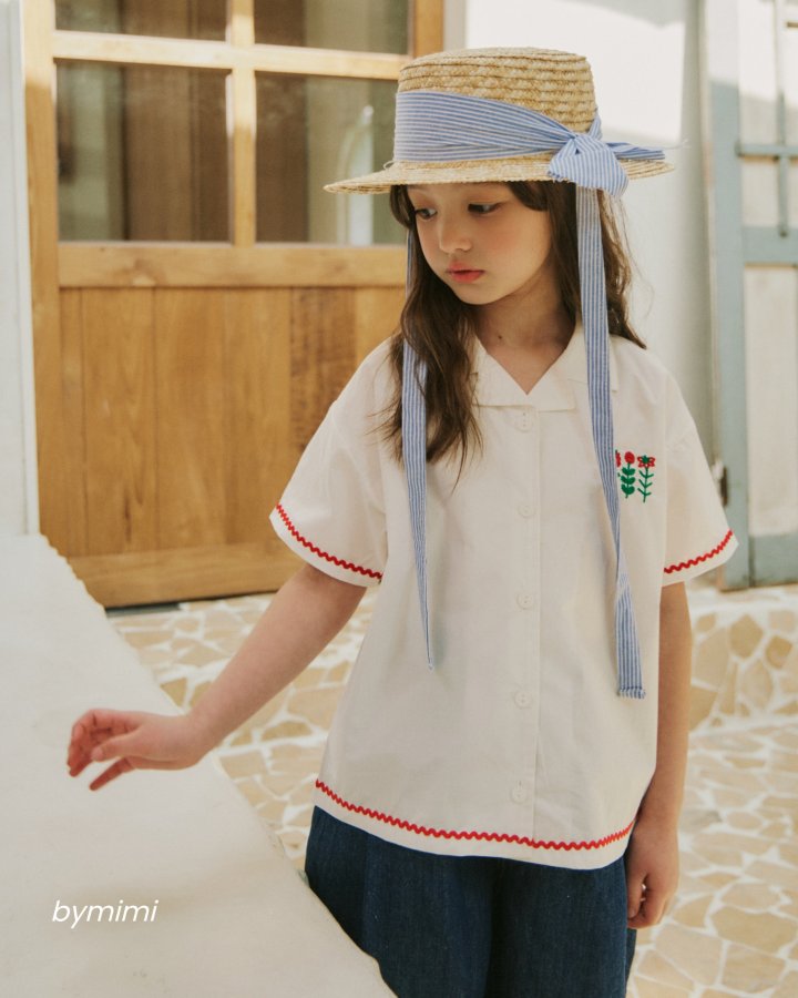 Bymimi - Korean Children Fashion - #discoveringself - Merci Shirt Lace - 7