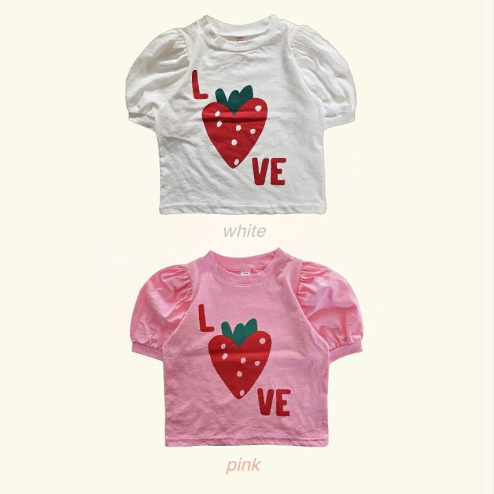 Bymimi - Korean Children Fashion - #discoveringself - Love Tee