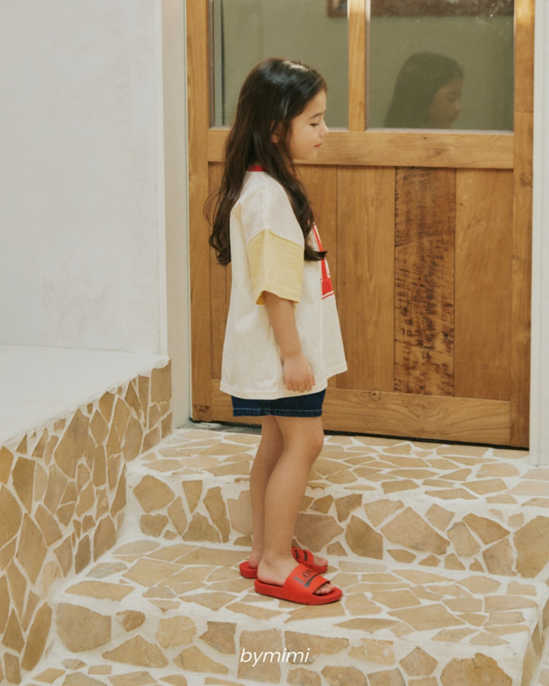 Bymimi - Korean Children Fashion - #fashionkids - B Print Tee - 12