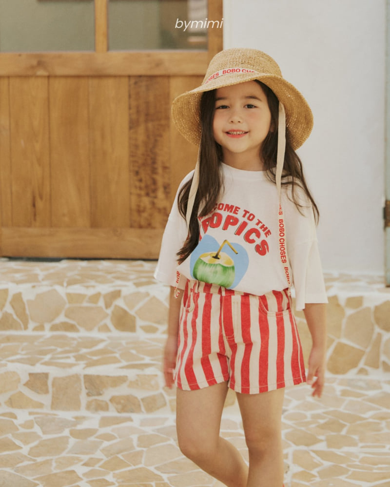 Bymimi - Korean Children Fashion - #fashionkids - Tropical Tee - 8