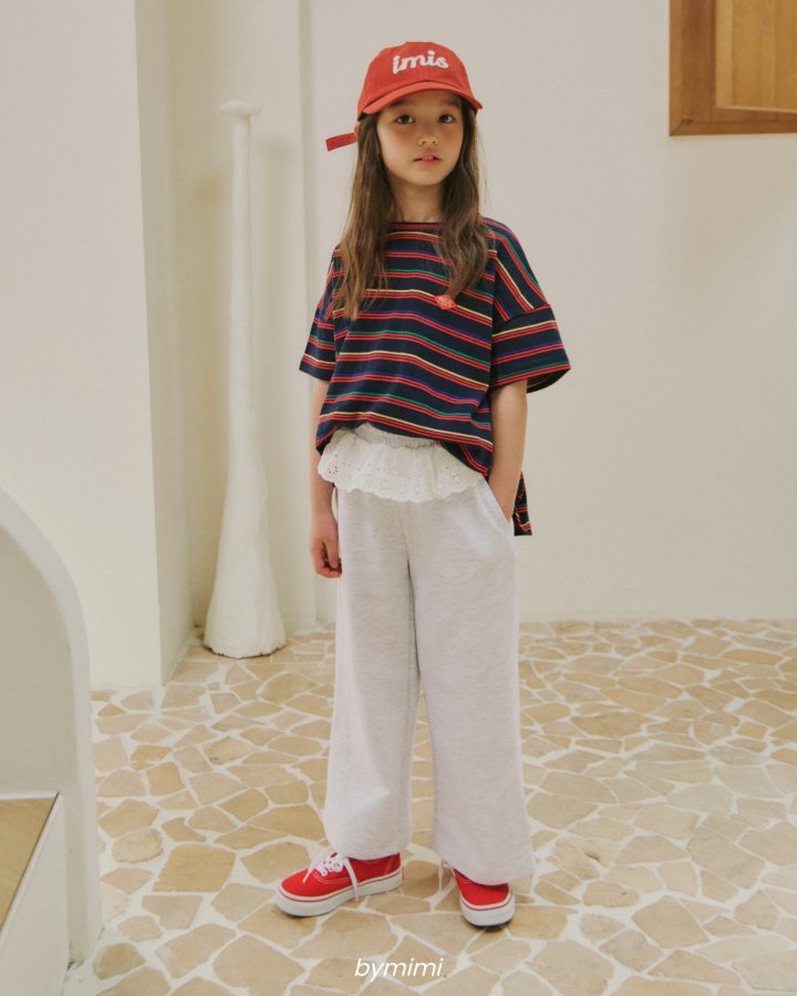 Bymimi - Korean Children Fashion - #fashionkids - Cream Pants - 12