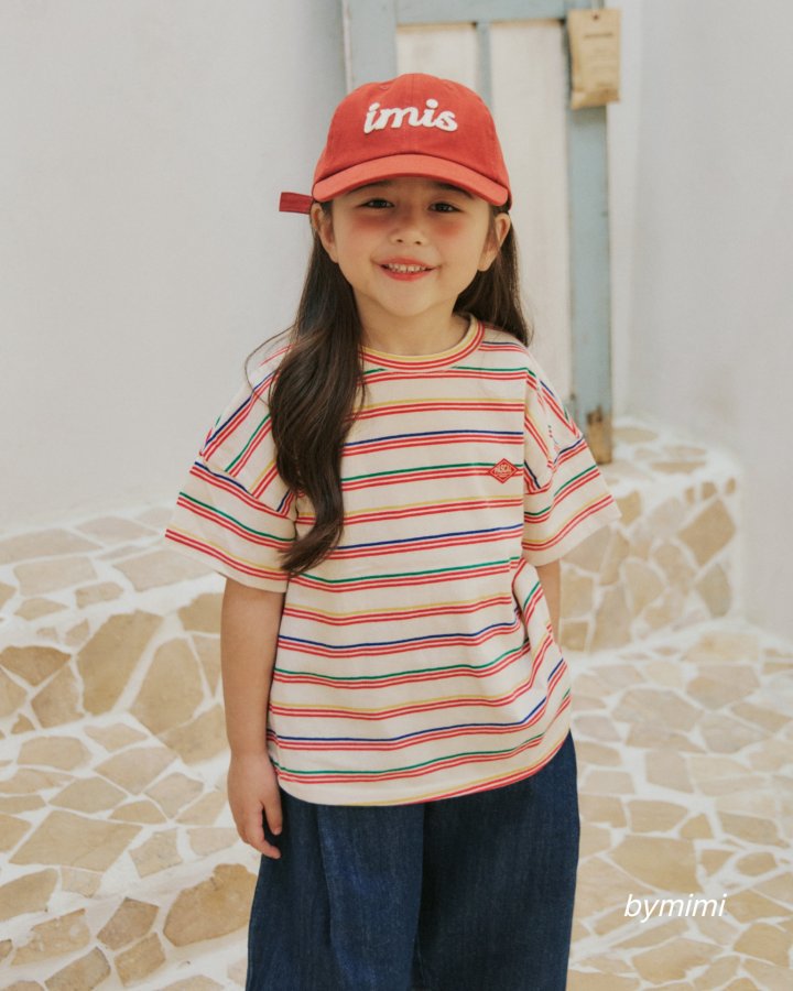 Bymimi - Korean Children Fashion - #kidsshorts - Pascal Tee Stripe - 10