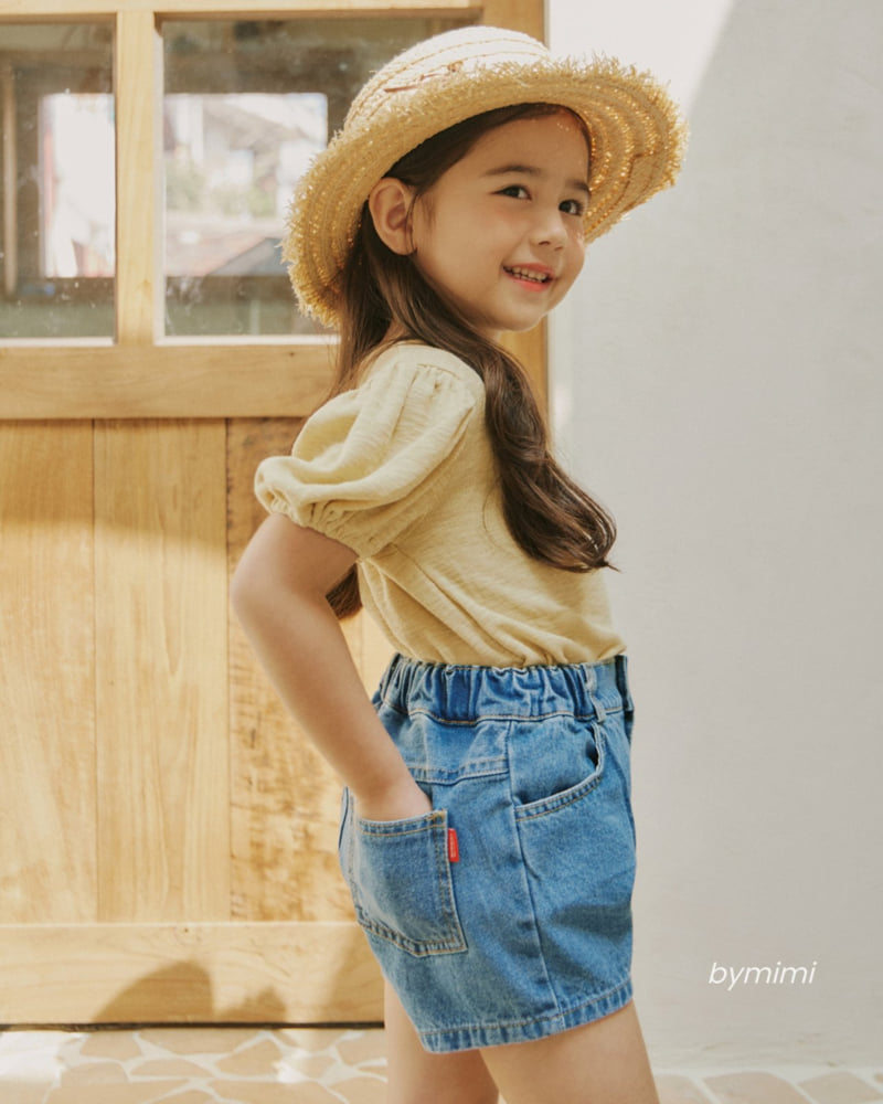 Bymimi - Korean Children Fashion - #kidsshorts - Shea Puff Tee - 8