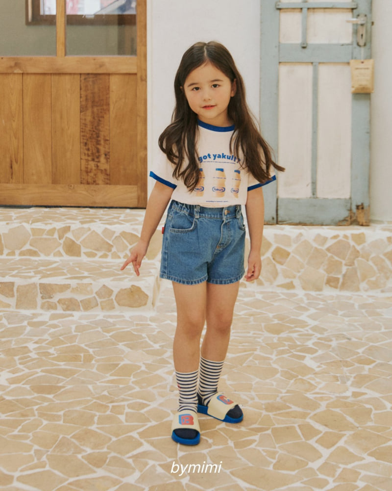 Bymimi - Korean Children Fashion - #fashionkids - Yakult Tee - 4