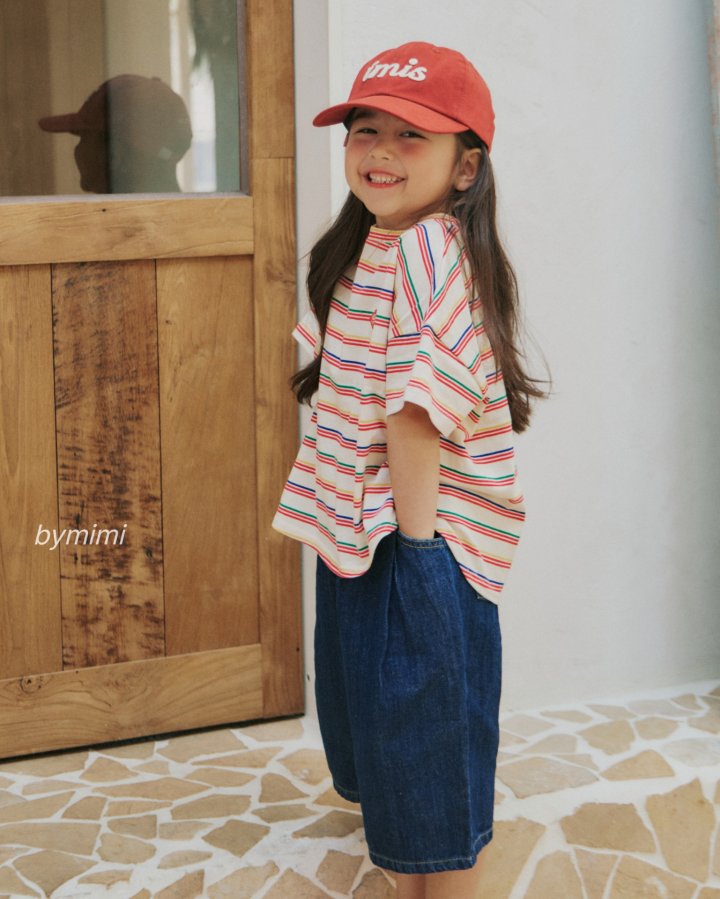 Bymimi - Korean Children Fashion - #kidsstore - Pascal Tee Stripe - 11