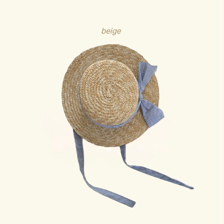 Bymimi - Korean Children Fashion - #kidsstore - String Straw Hat