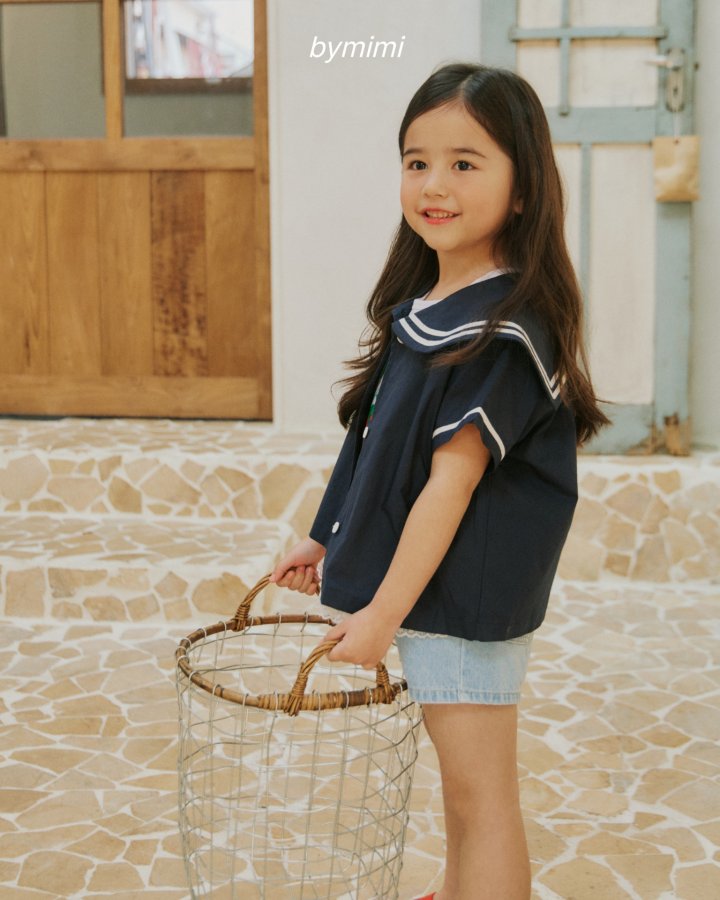 Bymimi - Korean Children Fashion - #kidsstore - Collar Blouse - 12