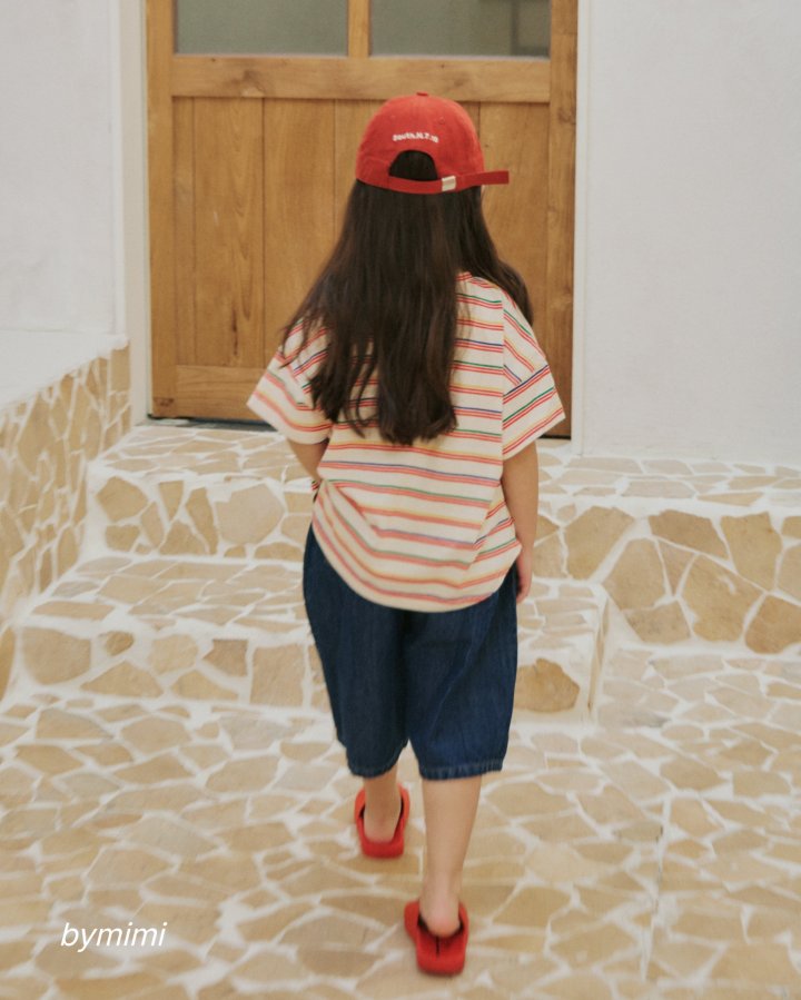 Bymimi - Korean Children Fashion - #kidzfashiontrend - Pascal Tee Stripe - 12