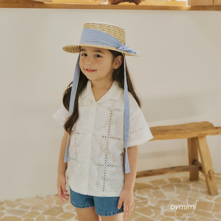Bymimi - Korean Children Fashion - #kidzfashiontrend - Merci Shirt Lace - 11