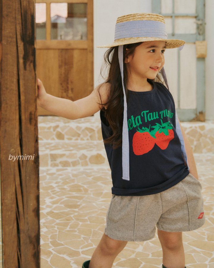 Bymimi - Korean Children Fashion - #kidzfashiontrend - String Straw Hat - 2